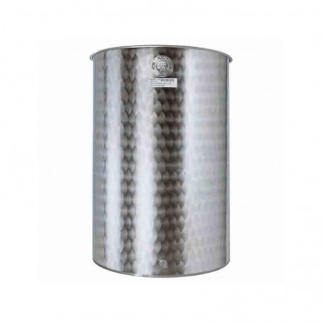 Botte contenitore in acciaio inox 18/10 lt. 300