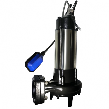 Elettropompa sommersa trituratrice per fognature acque nere e luride PIRANHA HP.1,5